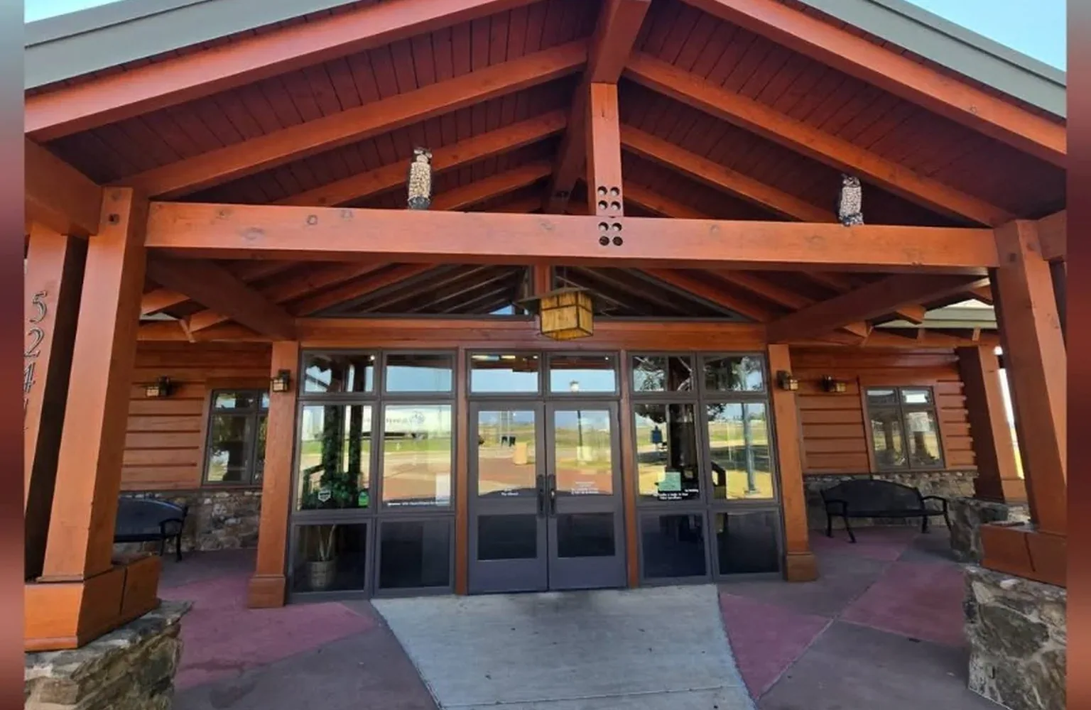 Timber Entry Restoration after remodeling