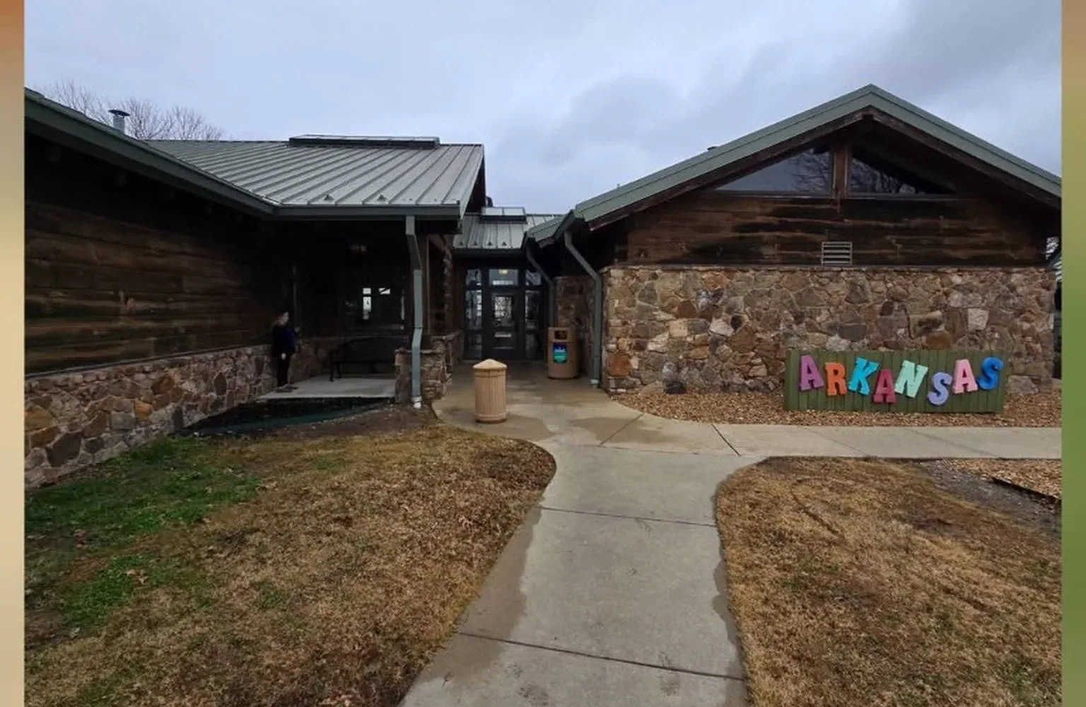 Commercial Lodge Exterior before remodeling