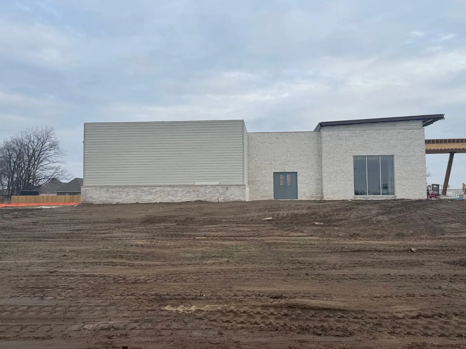 Commercial renovation of contemporary exterior
