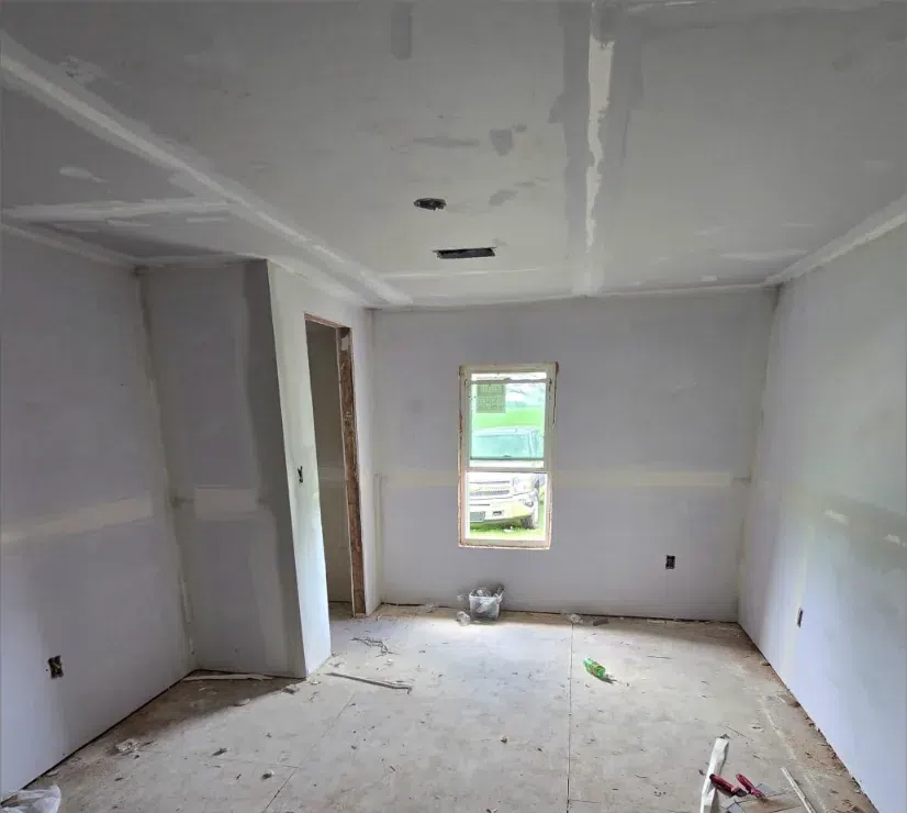 Bedroom — Full-Home Restoration before remodeling