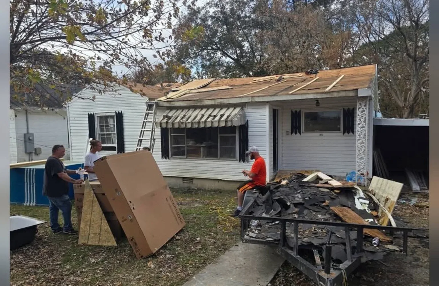 Exterior & Roofing before remodeling